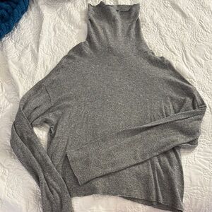 Brandy Melville Gray Turtleneck Sweater